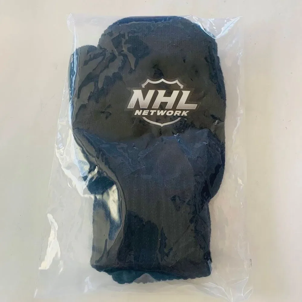 NEW Pittsburgh Penguins Knit Mittens Adult Winter‎ Hockey NHL Network Gloves